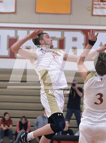 Thumbnail 1 in Cathedral Catholic @ Orange Lutheran (CIF State SoCal D2 Semi-Final) photogallery.