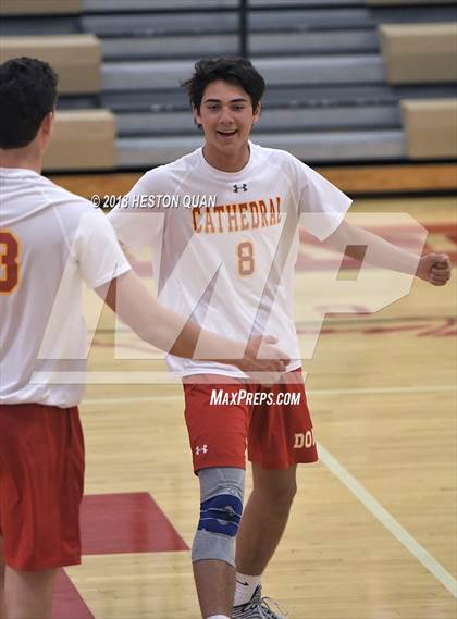 Thumbnail 2 in Cathedral Catholic @ Orange Lutheran (CIF State SoCal D2 Semi-Final) photogallery.