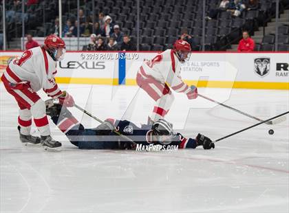 Thumbnail 2 in Regis Jesuit vs. Chaparral (CHSAA Frozen Four) photogallery.