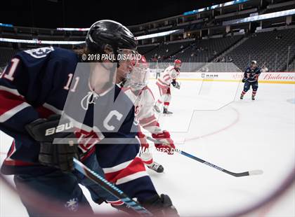 Thumbnail 1 in Regis Jesuit vs. Chaparral (CHSAA Frozen Four) photogallery.