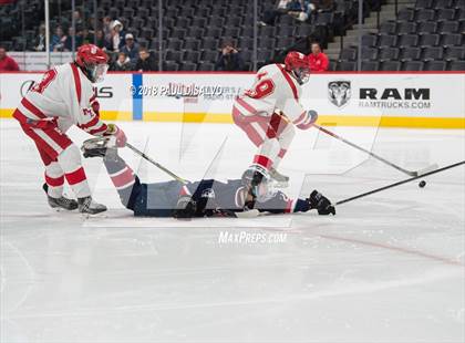 Thumbnail 3 in Regis Jesuit vs. Chaparral (CHSAA Frozen Four) photogallery.