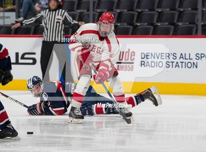 Thumbnail 1 in Regis Jesuit vs. Chaparral (CHSAA Frozen Four) photogallery.