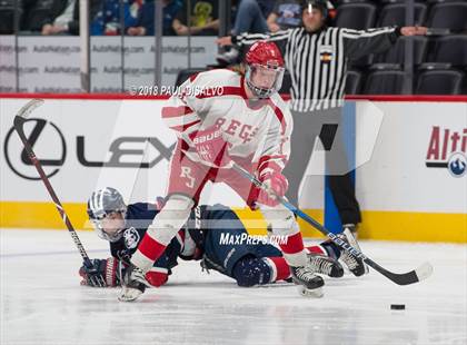 Thumbnail 1 in Regis Jesuit vs. Chaparral (CHSAA Frozen Four) photogallery.