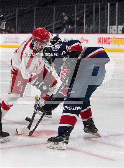 Thumbnail 1 in Regis Jesuit vs. Chaparral (CHSAA Frozen Four) photogallery.