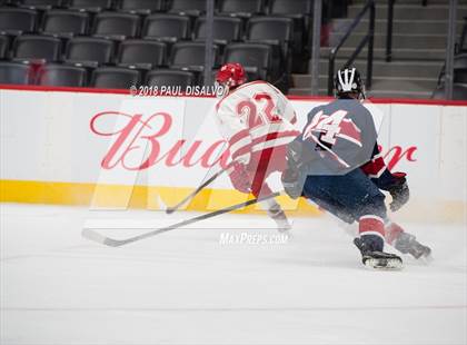 Thumbnail 2 in Regis Jesuit vs. Chaparral (CHSAA Frozen Four) photogallery.