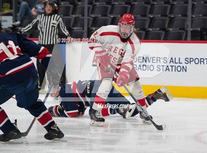 Thumbnail 2 in Regis Jesuit vs. Chaparral (CHSAA Frozen Four) photogallery.