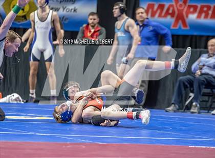 Thumbnail 3 in NYSPHSAA Wrestling Championships (Consolation Round 1) photogallery.