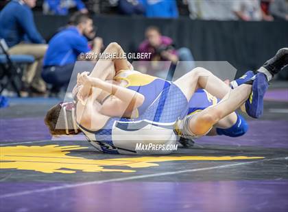 Thumbnail 1 in NYSPHSAA Wrestling Championships (Consolation Round 1) photogallery.