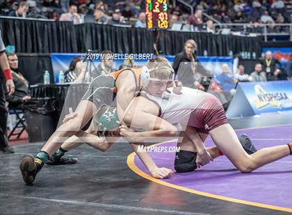 Thumbnail 3 in NYSPHSAA Wrestling Championships (Consolation Round 1) photogallery.