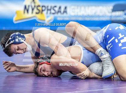 Thumbnail 1 in NYSPHSAA Wrestling Championships (Consolation Round 1) photogallery.