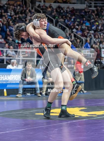 Thumbnail 1 in NYSPHSAA Wrestling Championships (Consolation Round 1) photogallery.