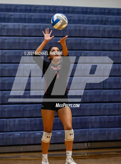 Thumbnail 1 in Kimberly vs Sugar Salem (3A State Tournament) photogallery.