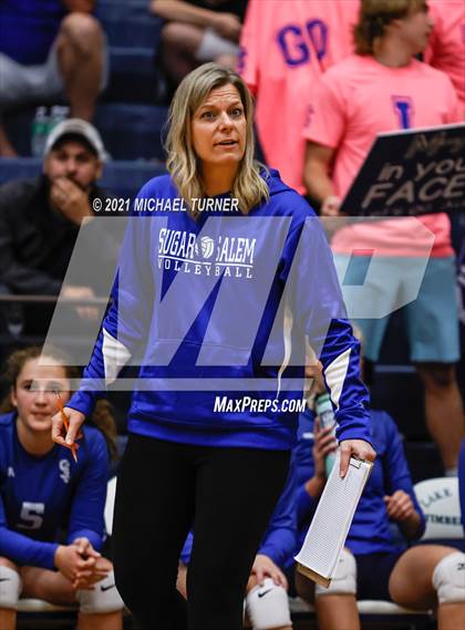 Thumbnail 2 in Kimberly vs Sugar Salem (3A State Tournament) photogallery.