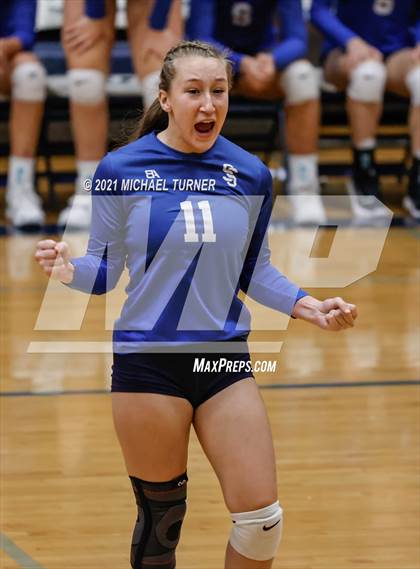 Thumbnail 3 in Kimberly vs Sugar Salem (3A State Tournament) photogallery.