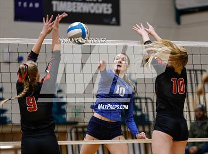 Thumbnail 1 in Kimberly vs Sugar Salem (3A State Tournament) photogallery.