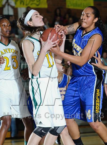 Thumbnail 2 in Channel Islands @ Canyon (CIF SS Playoffs) photogallery.