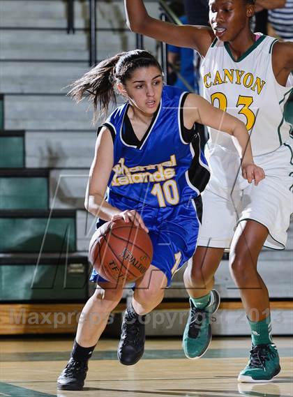 Thumbnail 1 in Channel Islands @ Canyon (CIF SS Playoffs) photogallery.