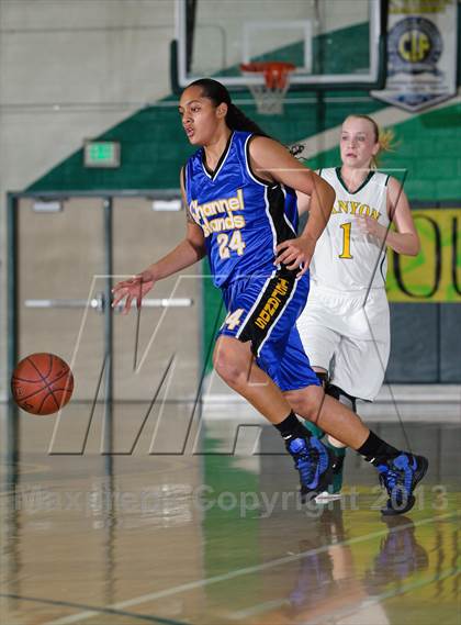 Thumbnail 2 in Channel Islands @ Canyon (CIF SS Playoffs) photogallery.