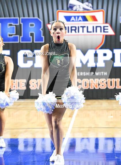 Thumbnail 2 in Basha - Dance Game Day Championships (AIA Division I) photogallery.