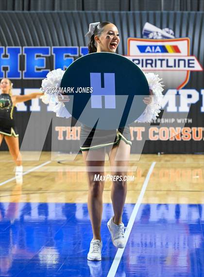 Thumbnail 1 in Basha - Dance Game Day Championships (AIA Division I) photogallery.