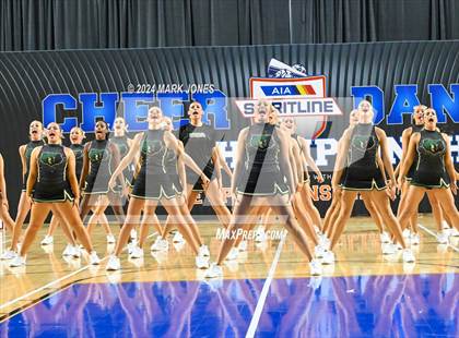 Thumbnail 1 in Basha - Dance Game Day Championships (AIA Division I) photogallery.