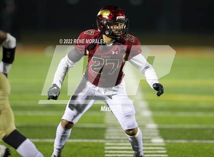 Thumbnail 2 in Mater Dei Catholic vs Downey (CIF SS D2-AA Regional Final) photogallery.