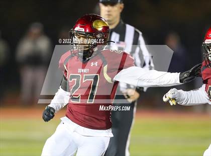 Thumbnail 1 in Mater Dei Catholic vs Downey (CIF SS D2-AA Regional Final) photogallery.