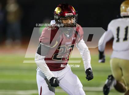 Thumbnail 2 in Mater Dei Catholic vs Downey (CIF SS D2-AA Regional Final) photogallery.