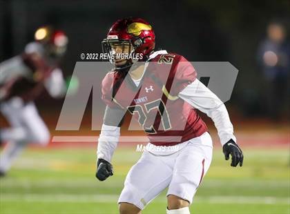 Thumbnail 3 in Mater Dei Catholic vs Downey (CIF SS D2-AA Regional Final) photogallery.