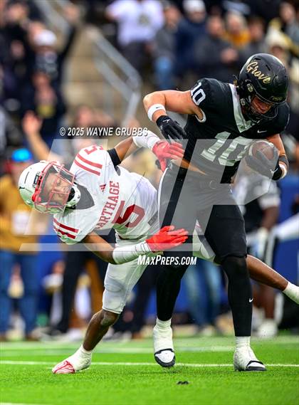 Thumbnail 1 in Carthage vs. Pleasant Grove (UIL 4A D2 Football Region Semifinal) photogallery.