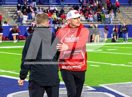 Thumbnail 2 in Carthage vs. Pleasant Grove (UIL 4A D2 Football Region Semifinal) photogallery.