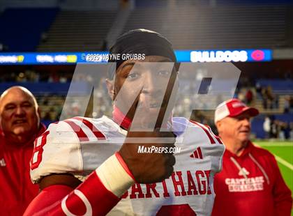 Thumbnail 2 in Carthage vs. Pleasant Grove (UIL 4A D2 Football Region Semifinal) photogallery.