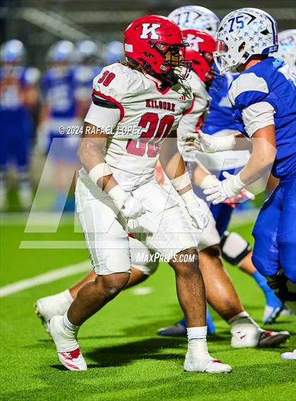 Thumbnail 2 in Needville vs. Kilgore (UIL 4A D1 Football Area) photogallery.