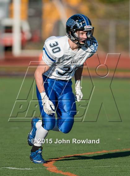 Thumbnail 1 in Lincoln-Way East @ Libertyville (IHSA 7A Playoffs 2nd Round) photogallery.