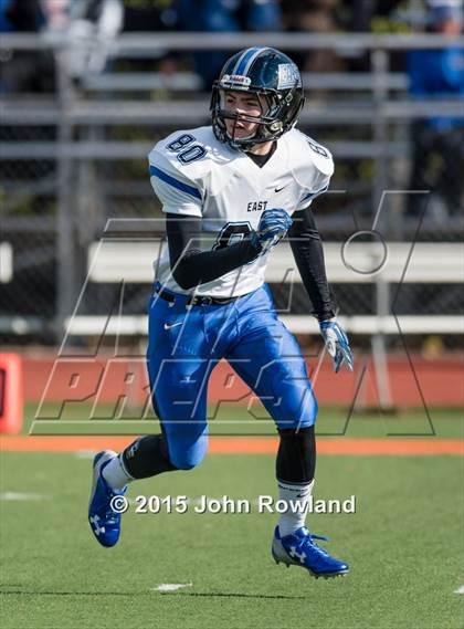 Thumbnail 2 in Lincoln-Way East @ Libertyville (IHSA 7A Playoffs 2nd Round) photogallery.