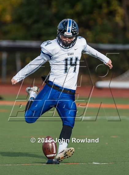Thumbnail 3 in Lincoln-Way East @ Libertyville (IHSA 7A Playoffs 2nd Round) photogallery.
