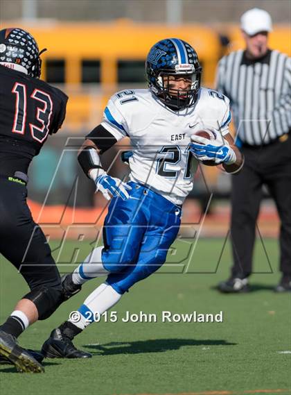 Thumbnail 3 in Lincoln-Way East @ Libertyville (IHSA 7A Playoffs 2nd Round) photogallery.