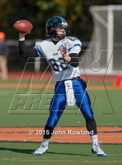 Thumbnail 1 in Lincoln-Way East @ Libertyville (IHSA 7A Playoffs 2nd Round) photogallery.