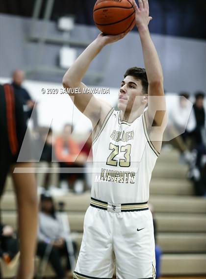 Thumbnail 3 in  St. Francis vs Grant (Valley Sports Academy Shootout) photogallery.