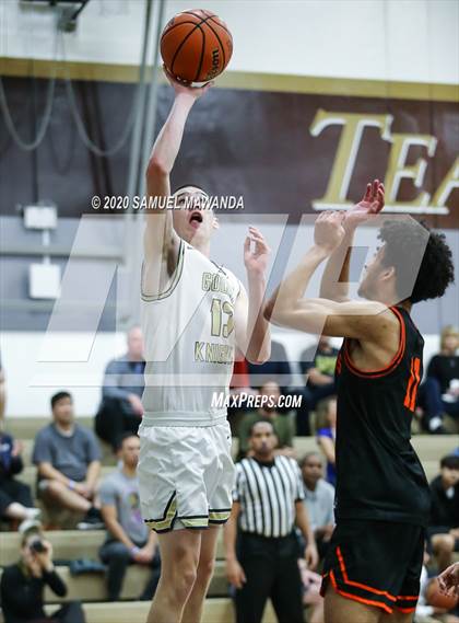 Thumbnail 3 in  St. Francis vs Grant (Valley Sports Academy Shootout) photogallery.