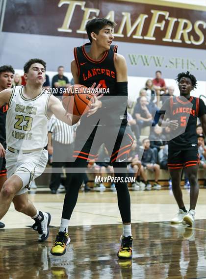 Thumbnail 3 in  St. Francis vs Grant (Valley Sports Academy Shootout) photogallery.