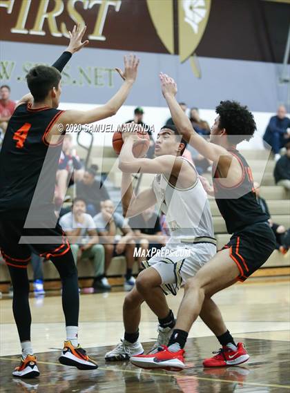 Thumbnail 3 in  St. Francis vs Grant (Valley Sports Academy Shootout) photogallery.
