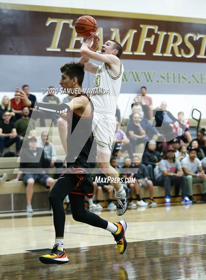 Thumbnail 2 in  St. Francis vs Grant (Valley Sports Academy Shootout) photogallery.
