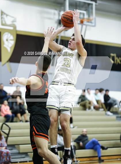 Thumbnail 1 in  St. Francis vs Grant (Valley Sports Academy Shootout) photogallery.