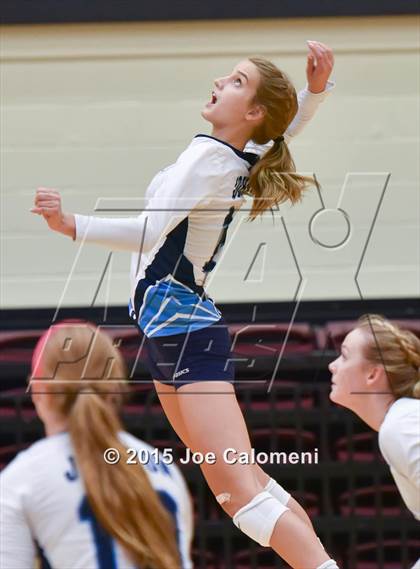 Thumbnail 1 in Johnson [Claudia Taylor] vs Brennan (NEISD Tournament) photogallery.