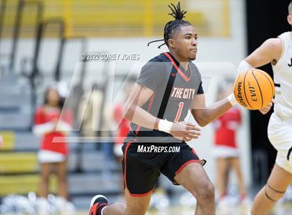 Thumbnail 2 in Tri-Cities vs Calhoun (GHSA 5A Final Four Playoff) photogallery.