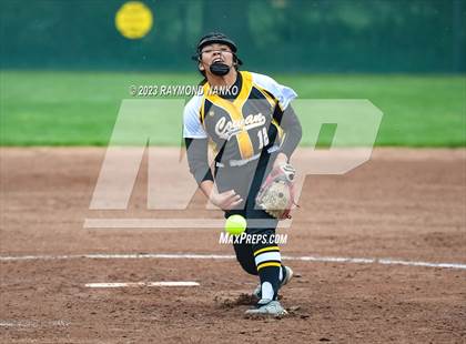 Thumbnail 2 in Cowan vs. Delta (Delaware County Tournament) photogallery.