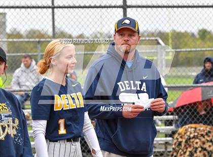 Thumbnail 2 in Cowan vs. Delta (Delaware County Tournament) photogallery.