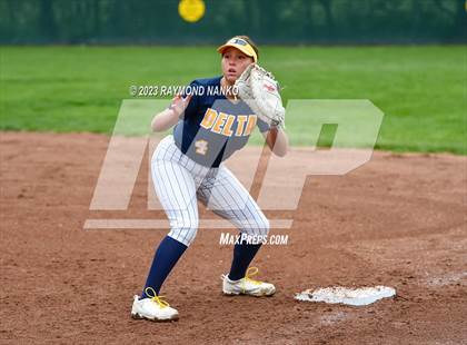 Thumbnail 2 in Cowan vs. Delta (Delaware County Tournament) photogallery.