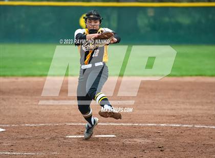 Thumbnail 3 in Cowan vs. Delta (Delaware County Tournament) photogallery.